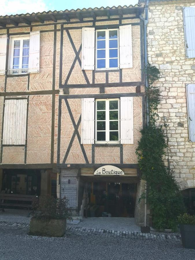 Maison De Charme Spacieuse, Terrasse Et Vue Sur La Place Monflanquin Εξωτερικό φωτογραφία